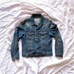 Acne Studios Beat Denim Jacket - Light Wash